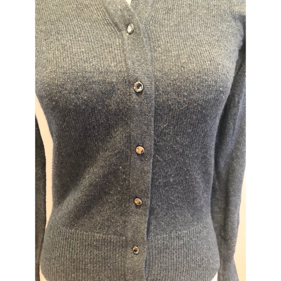 Banana Republic Blue Cardigan Size PXXS - Picture 2 of 5